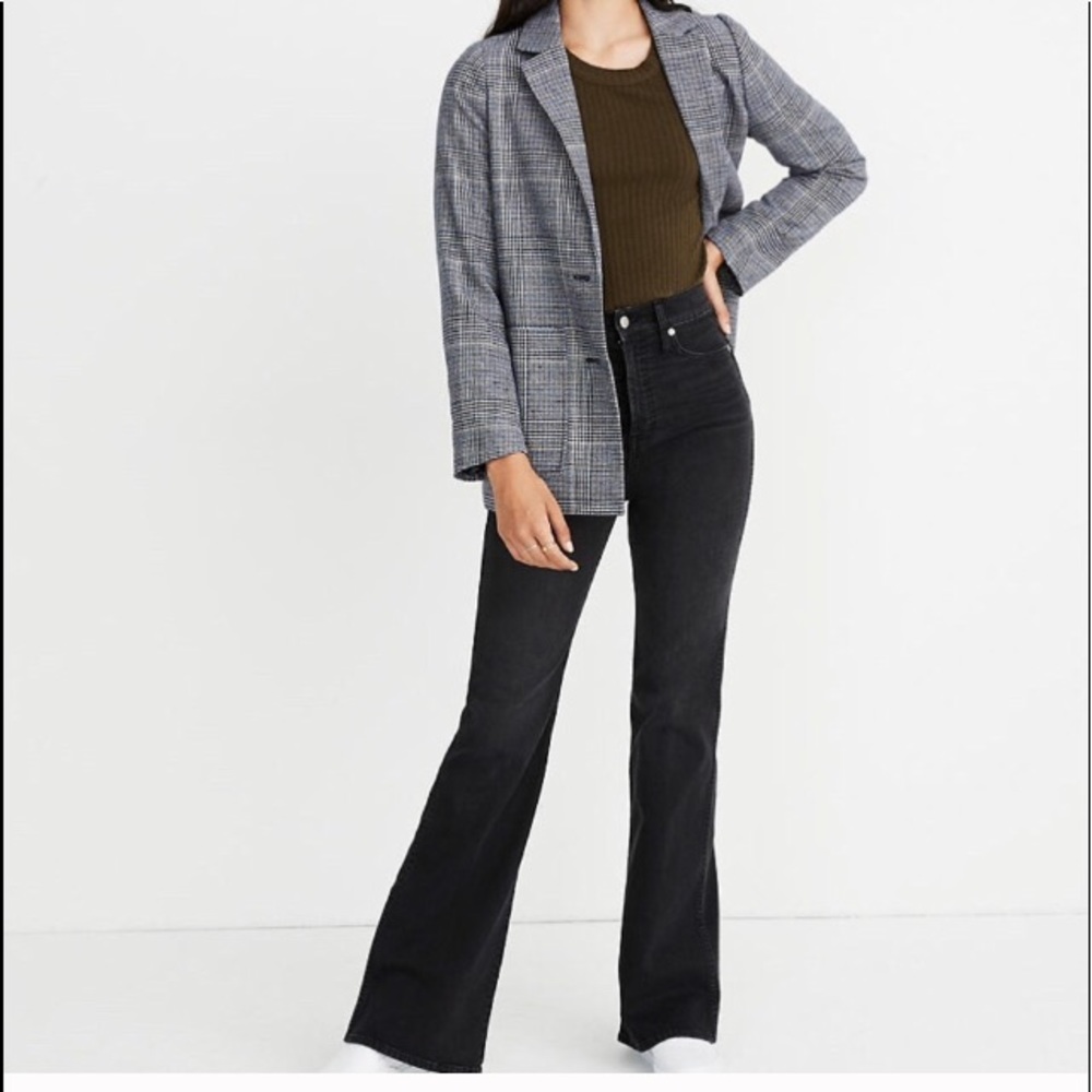 Madewell 11" High-Rise Flare Jeans